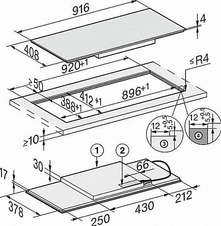 ������ ��������� 91 ���� ��� KM 7684 1 FL ���� Miele 